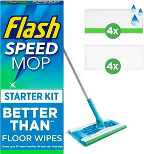 Flash Speedmop Floor Cleaner Starter Kit, Fast Easy & Hygienic - Picture 1 of 12