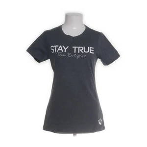 True Religion, T-shirt, Größe: M, Grau, Baumwolle/Polyester, Print, Damen #oS4 - Bild 1 von 5