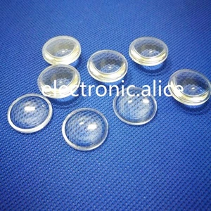 5 piezas/lote de lentes LED de alta potencia 23 mm lentes convexas lentes ópticas vidrio led para hágalo usted mismo - Imagen 1 de 1