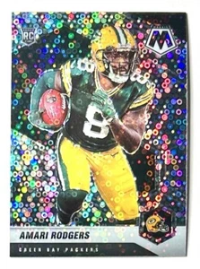 2021 Mosaik Amari Rodgers silberne Disco kein Huddle Prizm Rookie SP RC #388-V Foto - Bild 1 von 15