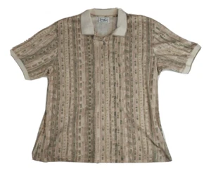 VTG 90s Sarah Bryson Golf Women's Size XL Polo Shirt Blouse Collar USA Made - Picture 1 of 11