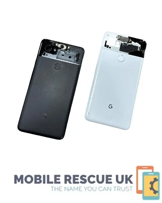 GENUINE BATTERY BACK COVER FOR GOOGLE PIXEL 2 XL GO11C Lens Broken - Image 1 of 2