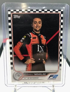 2022 Topps Formula 1 F1 Clement Novalak Checker Flag Parallel F2 #88 NM/M - Picture 1 of 2