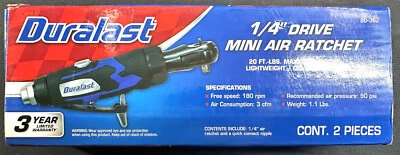 DURALAST  80-362   1/4" Drive Mini Air Ratchet - image 1 of 3
