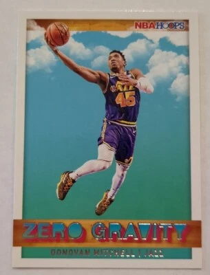 2019-20 Panini NBA Hoops - Zero Gravity - Donovan Mitchell #8 Utah Jazz - Image 1 of 2