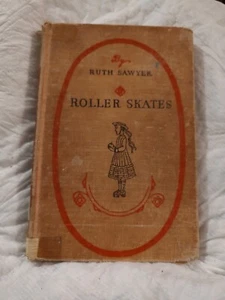 1st Edition 1936 1945 Roller Skates by Ruth Sawyer Hardbound Ex Library  - Picture 1 of 19