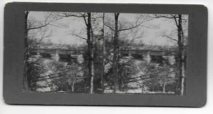 Gemas estereoscópicas Philadelphia PA View on the Schuylhill River Stereoview 1153 - Imagen 1 de 1
