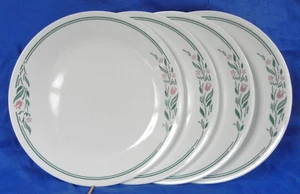 4 Corelle "Rosemarie" Dinner Plates, 10 1/4", Floral Design, Corning USA, Exc - Picture 1 of 8
