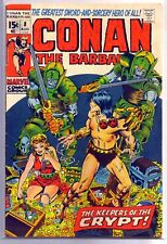 CONAN #8 Keepers of the Crypt! Marvel Comic Book ~ VG/FN