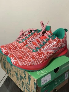 NUEVO Brooks Levitate 5 Run Merry Hombres Talla 10 Zapatos para Correr Navidad Suéter - Imagen 1 de 14