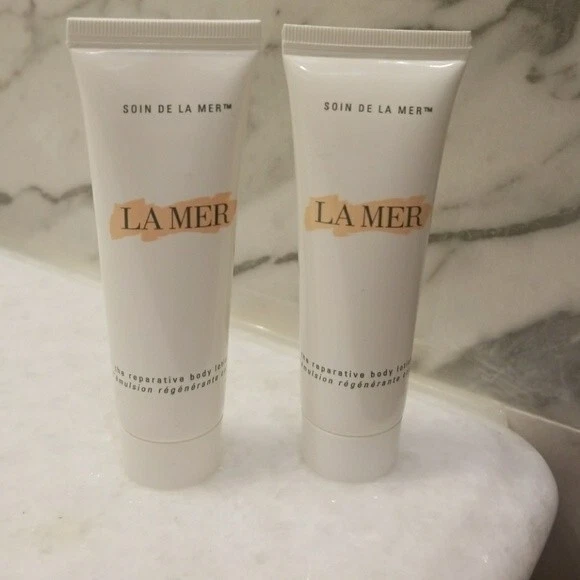 Lot of 2 La Mer The Reparative Body Lotion 1.0 Oz/30ml Each NWOB - Image 1 of 1