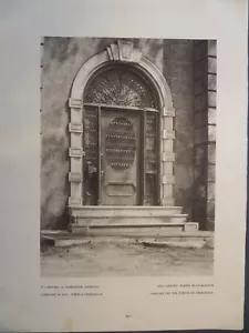 A Charleston Doorway Architecture South Carolina 1927 Edward Hoppe Photogravure - Picture 1 of 2