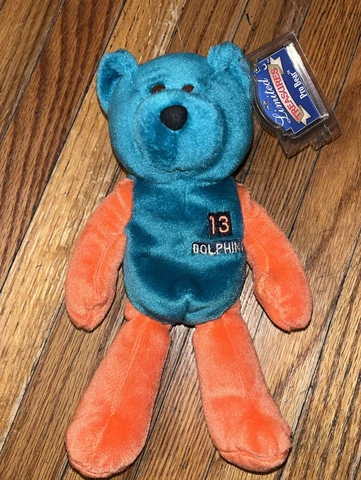 Miami Dolphins Dan Marino Limited Treasures Pro Bear #13 1999 Cover