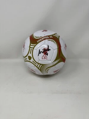 IAN RUSH SIGNED AUTOGRAPH LIVERPOOL F.C. BALL FUTBOL SOCCER FULL SIZE PSA PROOF - Image 1 of 4