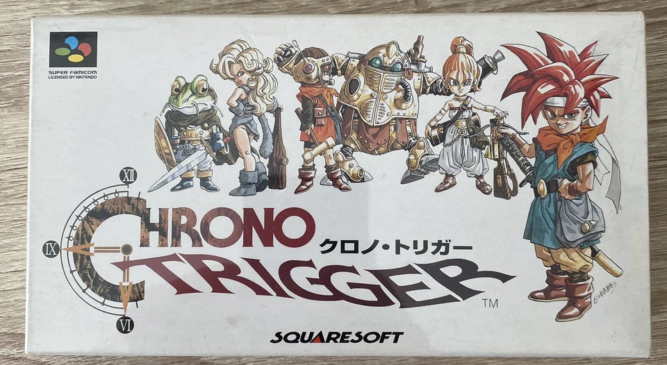 Chrono Trigger JPN Nintendo Super Famicom SNES SFC COMPLETE SQUARESOFT VGC - Image 1 of 3