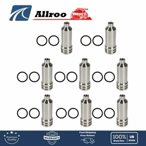 8 Sets Injector Cup & O-rings For 01-2004 Gm 6.6l Duramax 97188463Lb7 - Picture 1 of 7