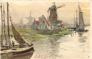 NETHERLANDS 21 Vintage Litho Postcards Mostly pre-1920 (L6587) - Imagen 1 de 6