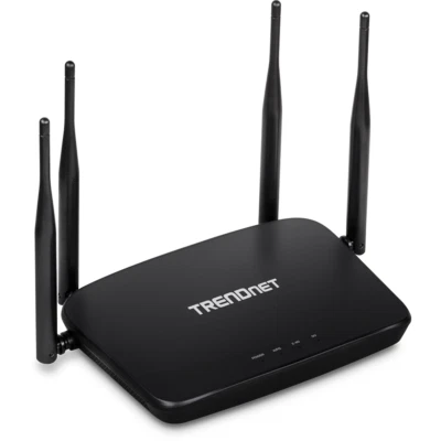 TRENDnet High Speed Wireless Router with Dual Band Antennas TEW-831DR - Image 1 of 4