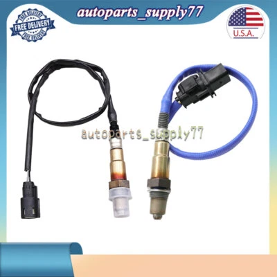 2x Sensor de oxígeno delantero trasero sensor de O2 para Ford Focus S SE 2012 2013 titanio 2,0 Foto 1 de 4