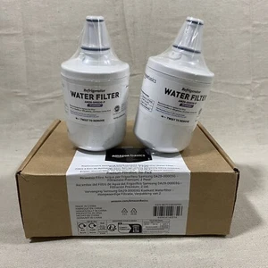 Refrigerator Water Filter Amazon Basics for Samsung DA29-00003G Replacement 4 Pk - Picture 1 of 5