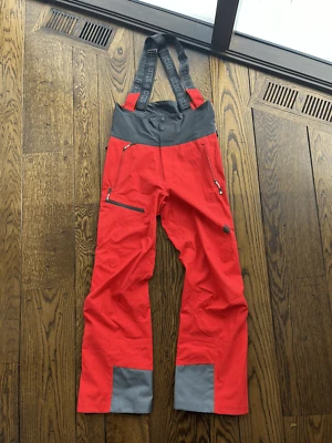 NWT Stio Environ Bib Ski Snowboard Pants Red Men's Small Regular Red Elderberry - Image 1 of 4