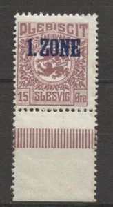 No: 108925 - SLESVIG (DENMARK) - AN OLD 15 ÖRE STAMP w. OP. "1. ZONE" - MNH!! - Picture 1 of 1