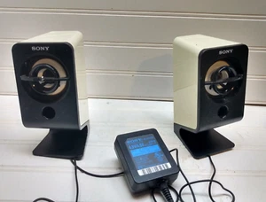 SONY Powered Active Speaker System Computer Gaming Multimedia - Picture 1 of 4