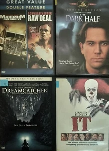 Stephen King Horror 5 DVD Lot Maximum Overdrive Dark Half It Dreamcatcher Raw De - Picture 1 of 3