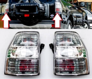 PAIR / SET REAR TAIL LIGHT LAMPS fits for MITSUBISHI PAJERO SHOGUN 2006-2014 - Picture 1 of 11