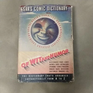 Esar's Comic Dictionary of Wit and Humor, Evan Esar, (1943), 1st edition - Picture 1 of 11