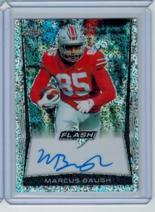 2018 Leaf Flash Marcus Baugh Silver Prismatic Autograph Ohio  - Picture 1 of 2