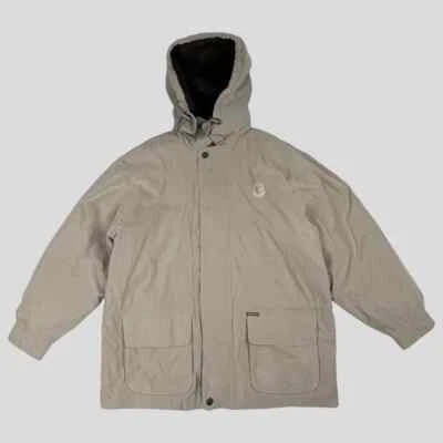 Men's Vintage Weatherproof Beige 2 in 1 Thermal Coat Size XL - Image 1 of 4