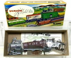 NOS ULRICH 32' Diecast Metal Western Maryland Twin Bay Hopper Kit HO Scale - Bild 1 von 3