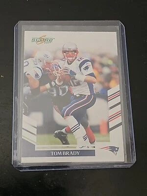 2007 Score Football - #155 Tom Brady - Image 1 of 4