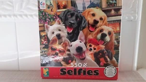 2018 Ceaco #42323 Selfies 550 Piece Jigsaw Puzzle Selfies Pups 24"x18"Poster USA - Picture 1 of 6