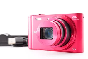 Sony Cyber Shot DSC-WX300 Red Near Mint 18.2MP *Japanese Display only Y2180 - Picture 1 of 20