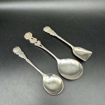 Besteck Löffel 3 Teilig BMF 18/10 100+Auerhahn 100-2,5-gebraucht-Hildesheimer Ro - Bild 1 von 4