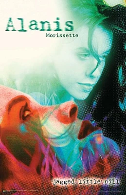 SCORPIO POSTERS Alanis Morissette Jagged Little Pill Music Mini Poster - 11 x 17 in.