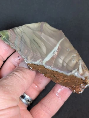 Orbed Willow Creek Idaho Jasper Slab - Image 1 of 4