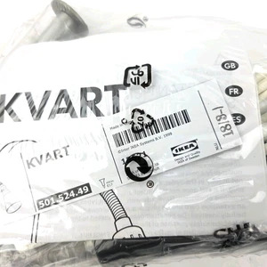 Ikea KVART Wall Light Reading Light Lamp Wall or Clamp Mount BLACK 15621 New - Picture 1 of 6