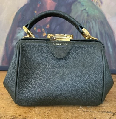 Cambridge Satchel Co. Mini Sophie Ivy Green  Leather Satchel Dr Doctor Bag - Image 1 of 4