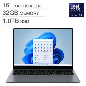 "Laptop táctil Samsung Galaxy Book4 Pro 16"" WQXGA+ Core Ultra 7 32 GB SSD 1 TB W11" - Imagen 1 de 4