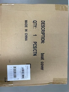 iCOVER Trailerable Boat Cover- 23'-24' Heavy Duty Waterproof Tarp Covers with St - Bild 1 von 2