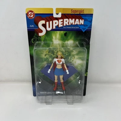 2003 DC 直接超人超人可动人偶全新密封盒损坏 — 第 1/4 张图片