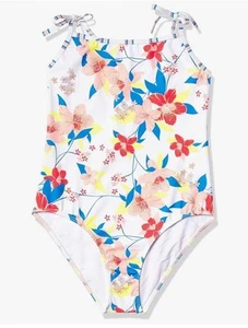 NWT Roxy Girls' Friendly flower One Piece Swimsuit Girls Size 14 MSRP $50 - Picture 1 of 5