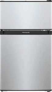 Frigidaire - 3.1 Cu. Ft. Mini Fridge with Built-In Freezer - Silver - Picture 1 of 3