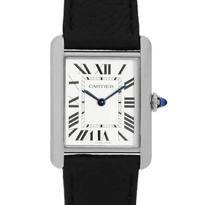 Cartier Tank must LM WSTA0041 second hand mens - Picture 1 of 10