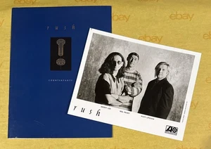RUSH - CONTRAPARTES 1991 KIT DE PRENSA CARPETA + FOTO ATLÁNTICO ¡RARO! - Imagen 1 de 4