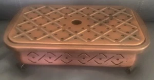 VTG 1940s Copper Swiss/ French Food Tray Warmer. - Picture 1 of 7