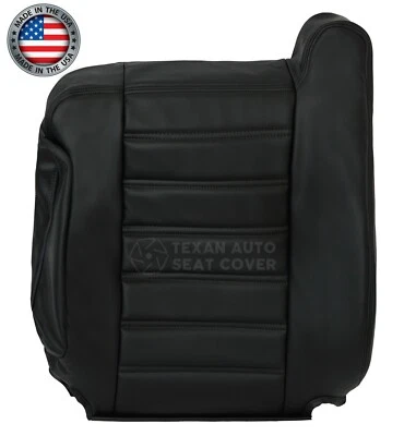 2007 Hummer H2 SUV SUT Luxury Truck Driver Lean Back Leather Seat Cover Black - image 1 of 4